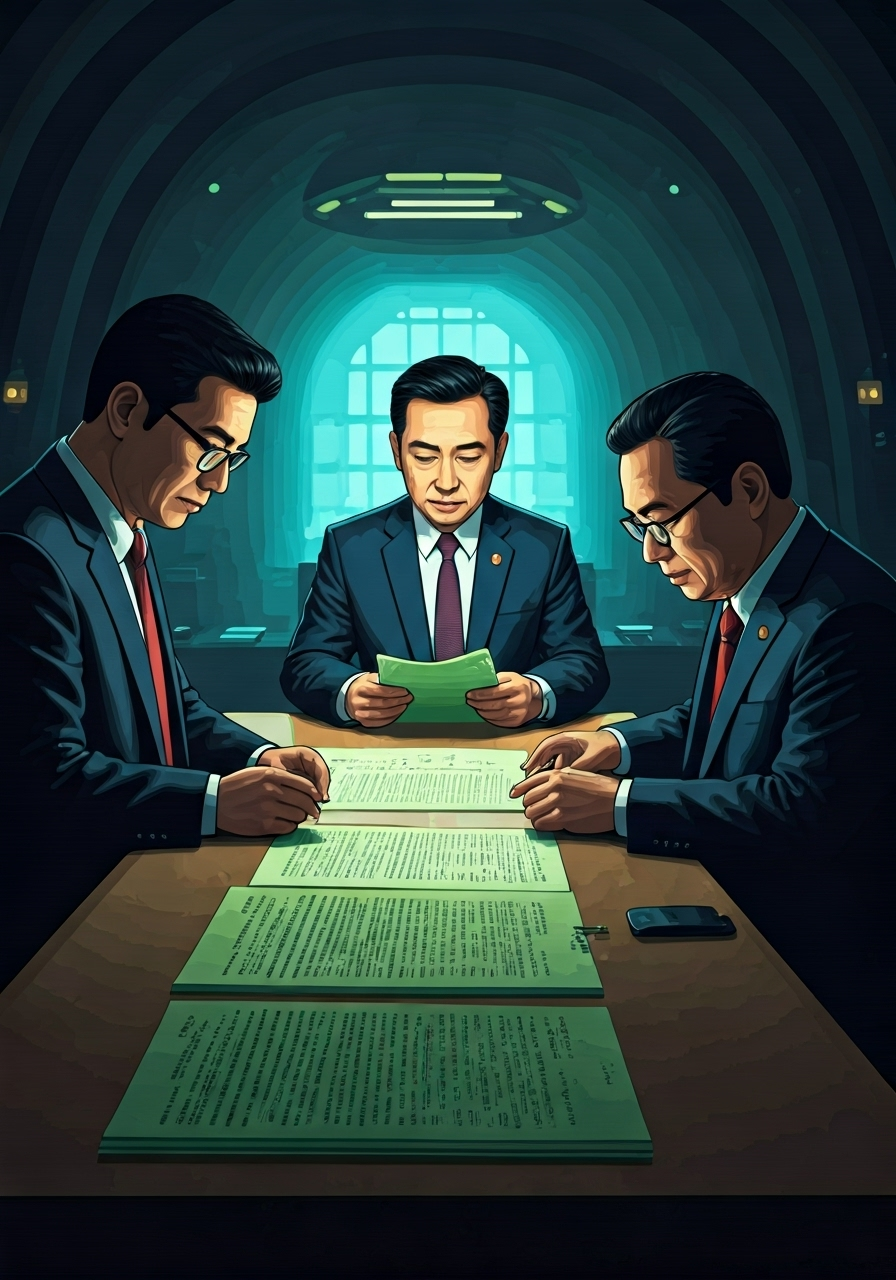 Investors at a boardroom in NVIDIA